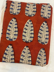 Beautiful Hand Block Printed Fabric, Cotton Fabric, Indian Fabric, fabric by yard, Block Printed Cotton womens clothing - Rohiyaan